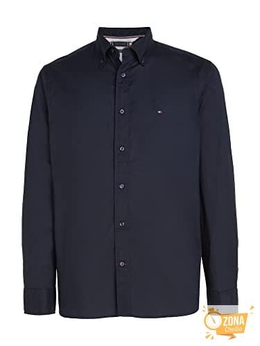 Tommy Hilfiger Hombre Camisa Core Flex Manga Larga, Azul (Desert… — 39,61 € -50%