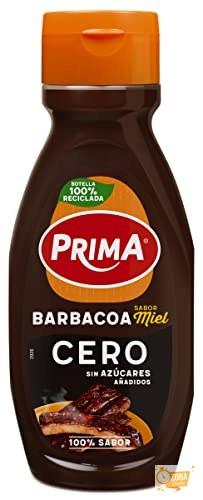 Prima salsa barbacoa Cero con sabor a miel. 420 g — 2,65 € -40%