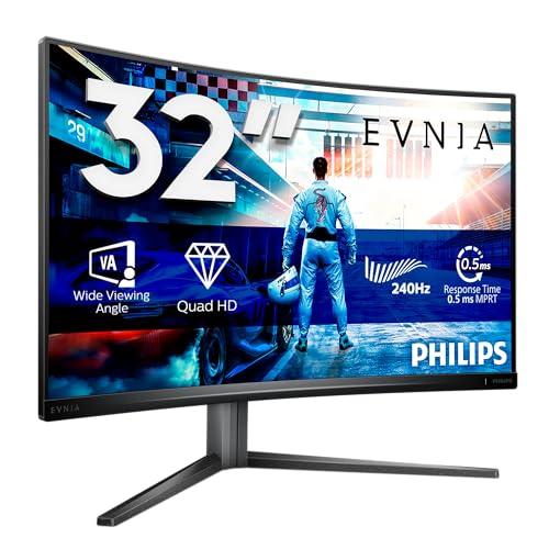 Philips 32M2C5500W Monitor 32 Pulgadas QHD, 240Hz, Fast VA, 0.5 ms… — 299,99 €