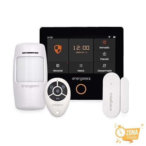 Energeeks Sistema de Alarma WiFi Compatible gsm Incluye Pantalla… — 64,99 € -39%