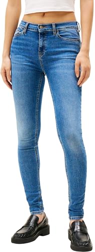 Tommy Jeans Vaqueros Mujer Nora Skinny Talle Medio, Azul (Denim… — 18,23 € -81%