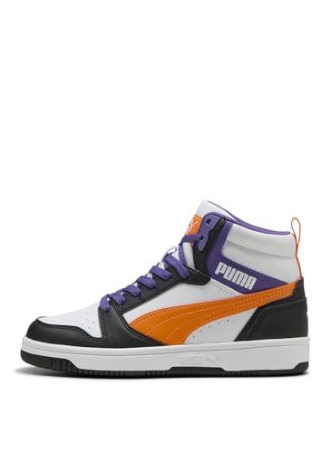 Puma Tenis Unisex para niños Rebound V6 Mid Jr, Puma Blanco Naranja… — 22,80 € -58%