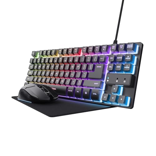 GXTrust 1794 Pack Teclado Gaming QWERTY Español con Ratón y… — 24,79 € -54%