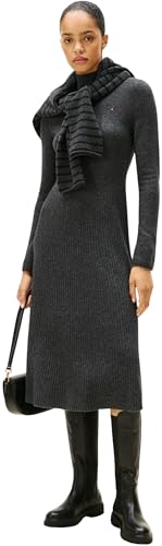 Tommy Hilfiger Vestido Tipo Jersey Soft Mujer Soft Wool hasta Las… — 56,39 € -75%