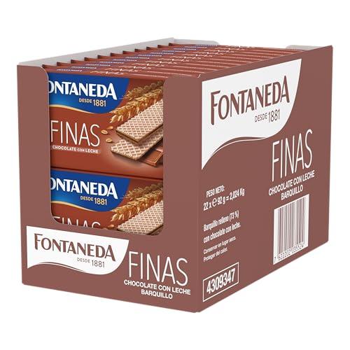 Fontaneda Finas Barquillos Rellenos de Chocolate con Chocolate… — 17,87 € -54%
