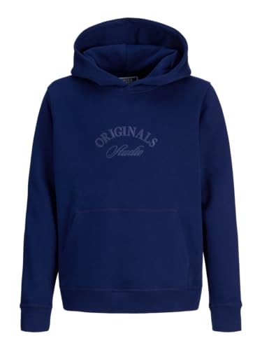 JACK & JONES Jorbleecker Branding Sudadera con Capucha BF Jnr, Ocean… — 10,62 €