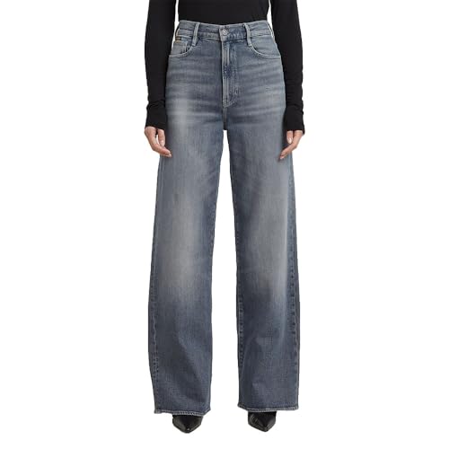 G STAR Jeans Deck 2.0 High Loose para Mujer, Azul (Worn in Electric… — 38,83 €