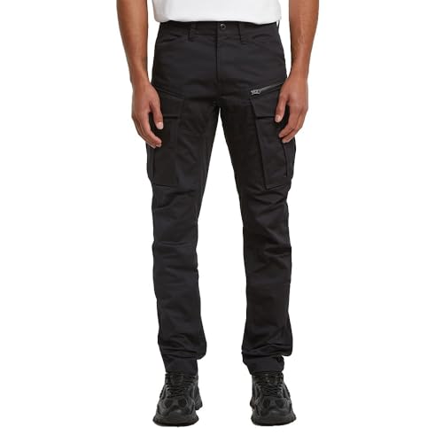 G STAR Pantalones Rovic Zip 3D Regular Tapered para Hombre, Negro… — 34,60 € -75%