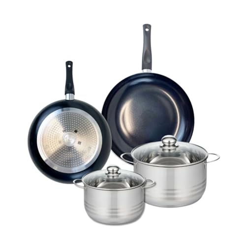 ELO 9738650 Batería de cocina (4 piezas, juego de 2 sartenes de… — 29,82 €