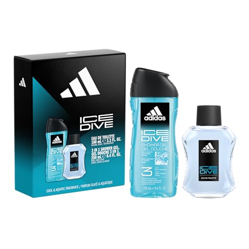 21% DESCUENTO adidas Ice Dive Giftset including an Eau de Toilette and Shower Gel