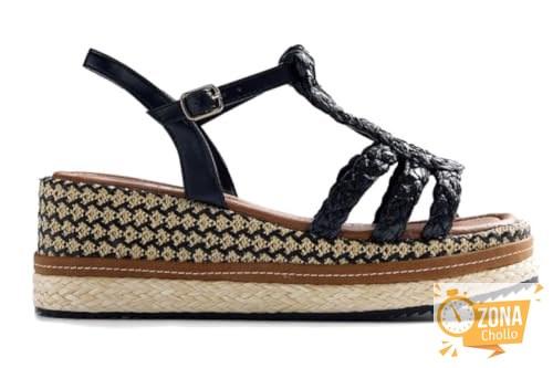GIOSEPPO Harcourt, Correa en T Mujer, Negro, 37 EU — 69,95 € -72%