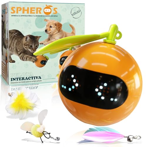 33% DESCUENTO MIMAD® SPHEROS Pelota Interactiva para Gatos y Perros… — 11,90 € -33%
