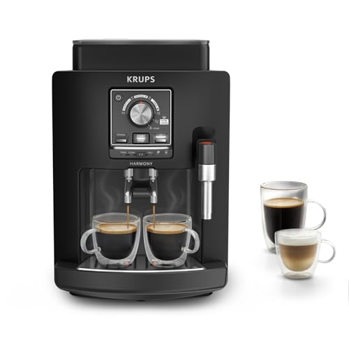 25% DESCUENTO Krups Harmony, Cafetera Superautomática, 4 Bebidas de… — 259,99 € -25%