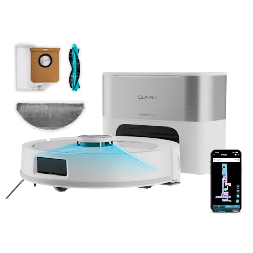 33% DESCUENTO Cecotec Robot Aspirador y Friegasuelos con Base… — 139,00 € -33%