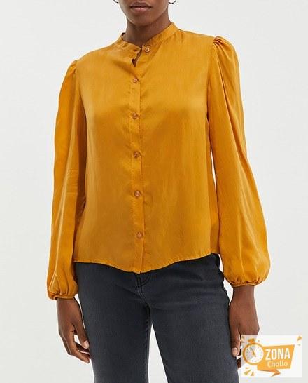 Camisa cuello mao — 13,00€ € -81%