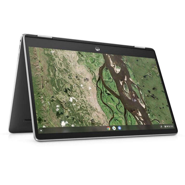 Convertible 2 en 1 HP Chromebook x360 14b-cb0001ns, Pentium Silver N6000, 8GB, 128GB eMMC, 14″, ChromeOS (Reacondicionado Grado D) · HP · El Corte Inglés