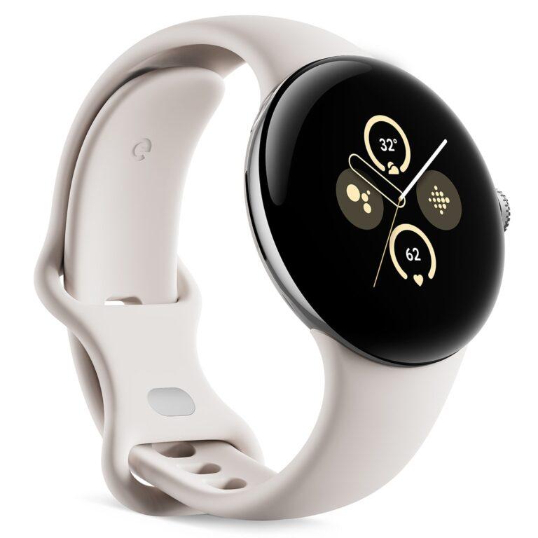 Google Pixel Watch 2 caja de aluminio color plata pulida y correa… — 99,99 € -64%