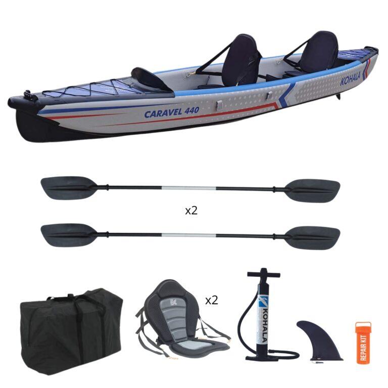 Kayak hinchable 2 plazas Caravel Kohala · Kohala · El Corte Inglés