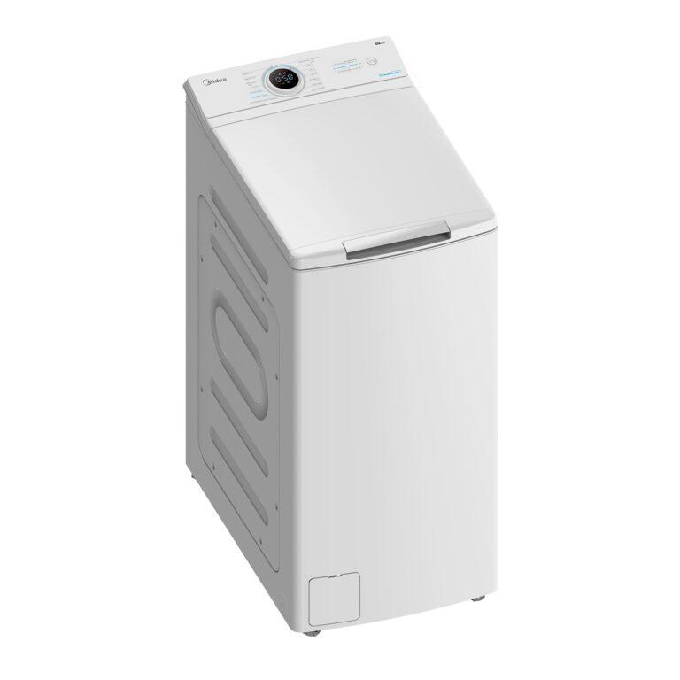 Lavadora carga superior Midea 8 kg / 1.300 rpm – MF100T80B/W-ES… — 245,65 € -60%