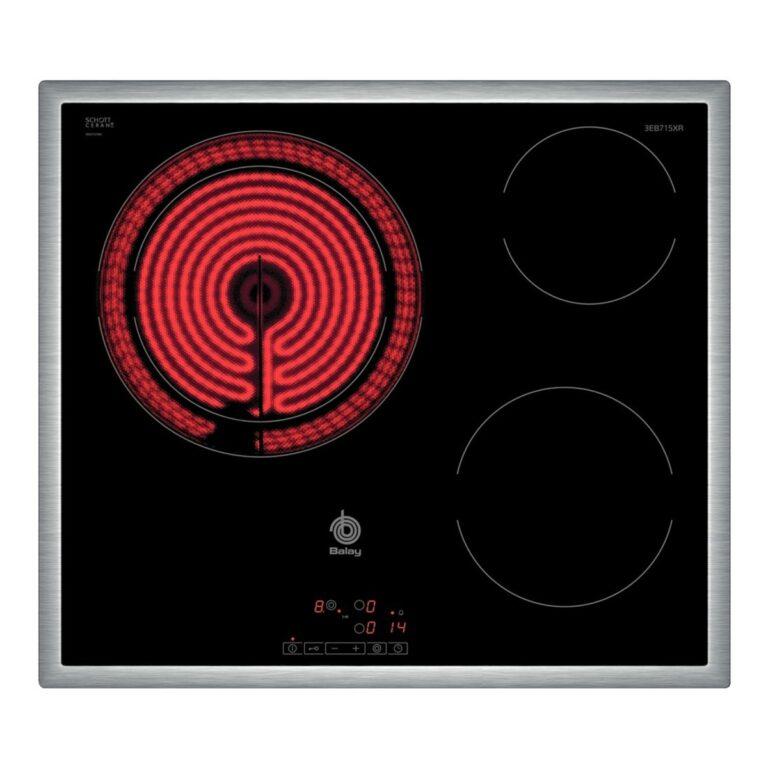 Placa vitrocerámica Balay 1 zona gigante de 28 cm – 3EB715XR (Reacondicionado Grado B) · Balay · El Corte Inglés