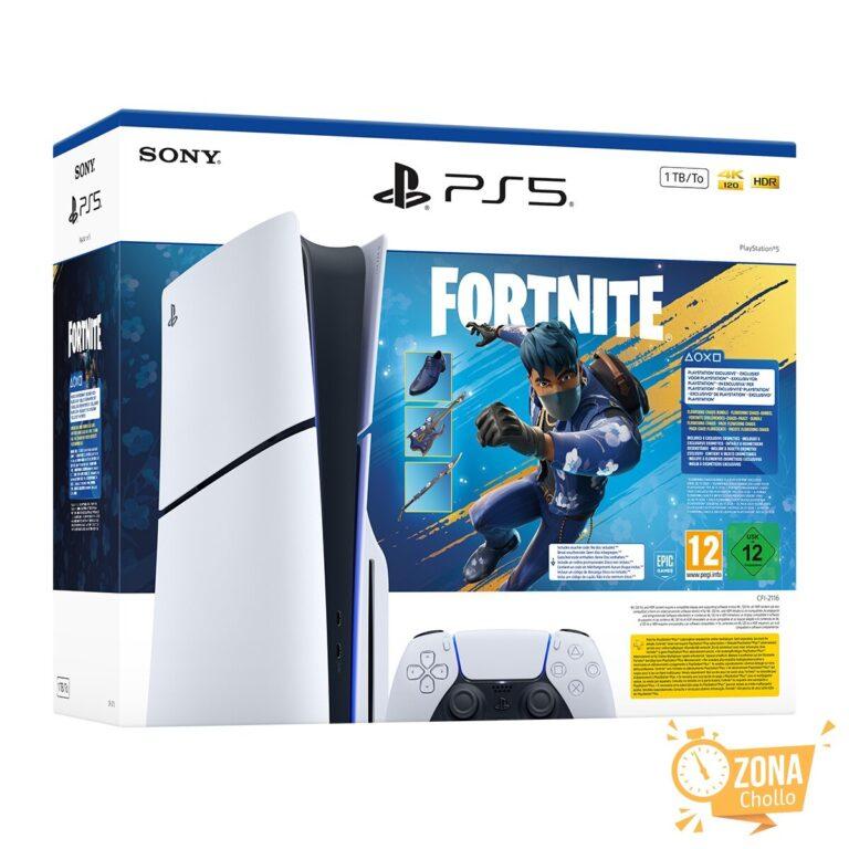 PlayStation 5 + Fornite Flowering Chaos (Digital) (Reacondicionado…