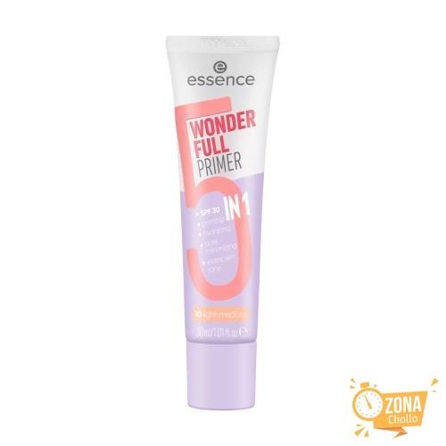 Primer Wonder full 5 in 1 – 10 light medium / ESSENCE — 9.9 €