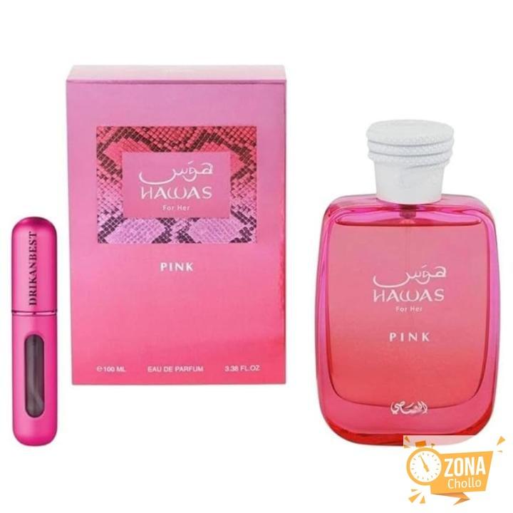 Rasasi Hawas Pink Eau de Parfum Mujer 100ml + Atomizador Recargable… — 29.09 €
