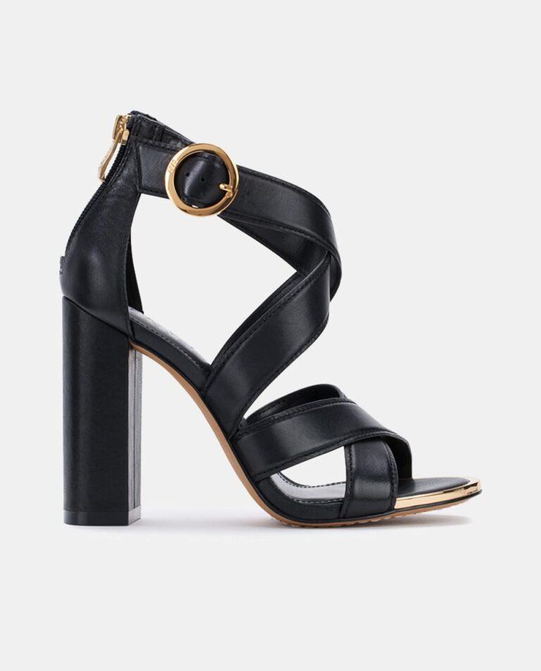 Sandalias de tacón Emelen de mujer en piel con tiras anchas cruzadas… — 28,00€ € -69%