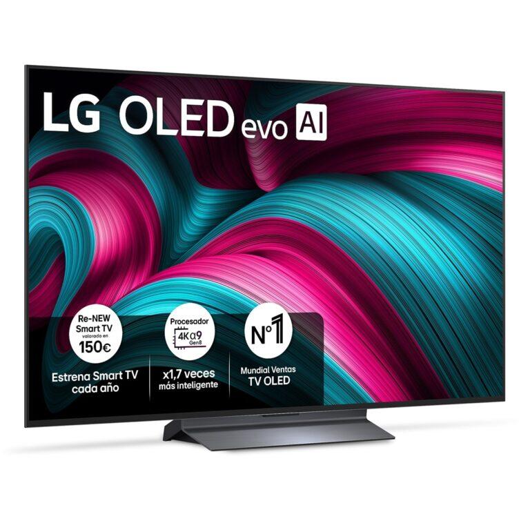 TV OLED evo AI C5 139cm (55″) LG OLED55C56LB, Smart TV 4K… — 653,65 € -67%