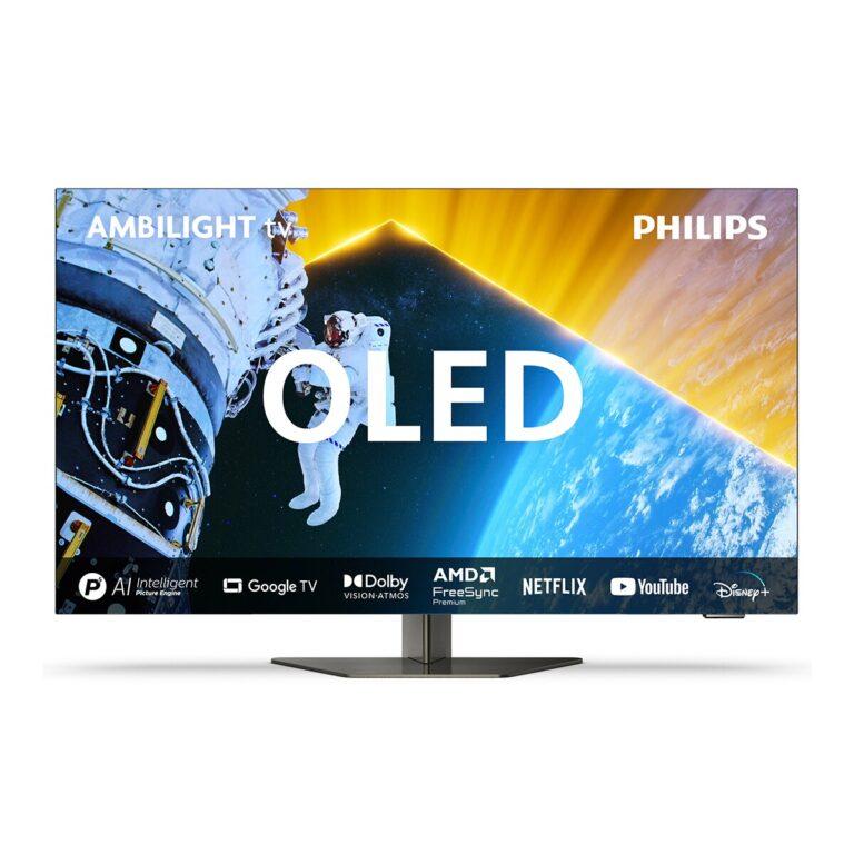 TV OLED 139cm (55″) Philips Ambilight 55OLED819 UHD 4K, Dolby Vision y Dolby Atmos, Google TV, Smart TV (Reacondicionado Grado D) · Philips · El Corte Inglés