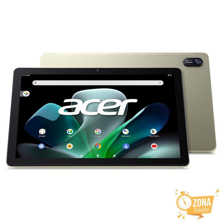 Tablet Acer Iconia Tab M10 10,1″, 128 GB + 4 GB, Wi-Fi + Funda…