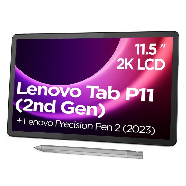 Tablet Lenovo P11 (2ª Gen.) 29,21 cm (11,5″) 128 GB+4 GB + Pen… — 58,65 € -58%