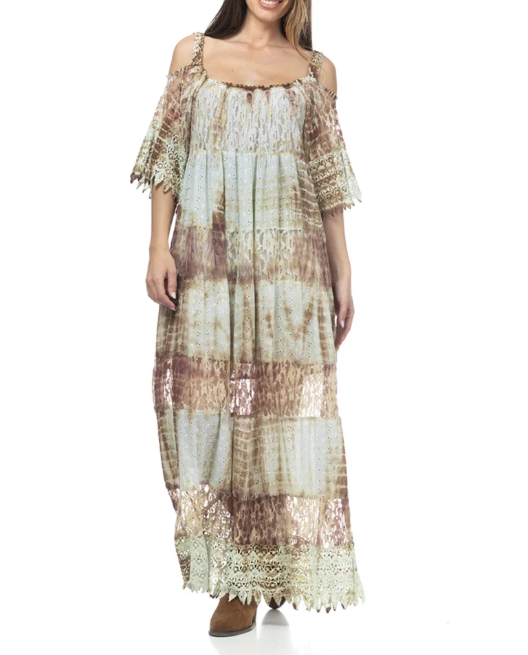 Vestido estampado tie dye — 16,95€ € -82%