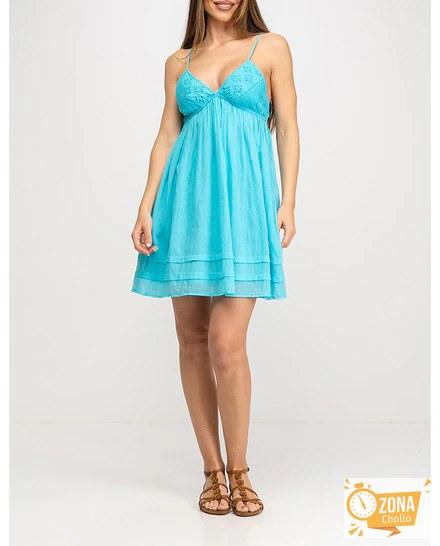 Vestido corto liso — 12,95€ € -83%