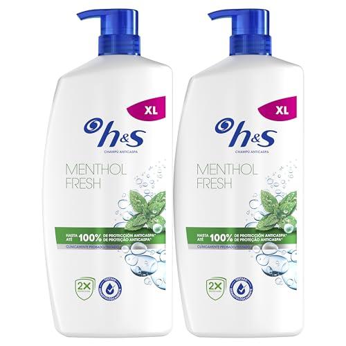CHAMPÚ ANTICASPA H&S MENTHOL FRESH 2X800ML