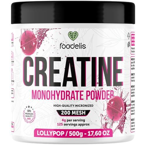 Es una pasada, Foodelis Creatina Monohidratada en Polvo 500 g a un precio de chollazo. Dis