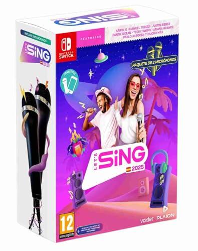 ¡Es una pasada! La oportunidad de comprar Lets Sing 2025 S.V. + 2 Mics de Plaion con un de