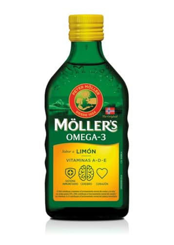 ¡Es una pasada! Moller’s Aceite de hígado de bacalao con omega-3 EPA, DHA y vitaminas A, D