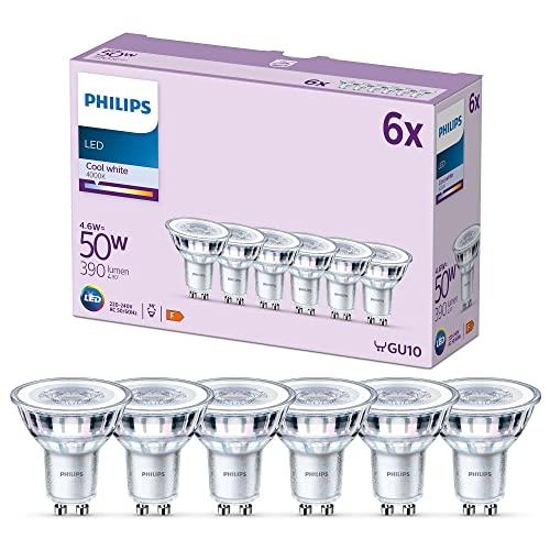 ¡Estás a punto de ahorrar 47% en este Philips LEDClassic 50W GU10 CW 36D ND 6CT/4 EC! Es u