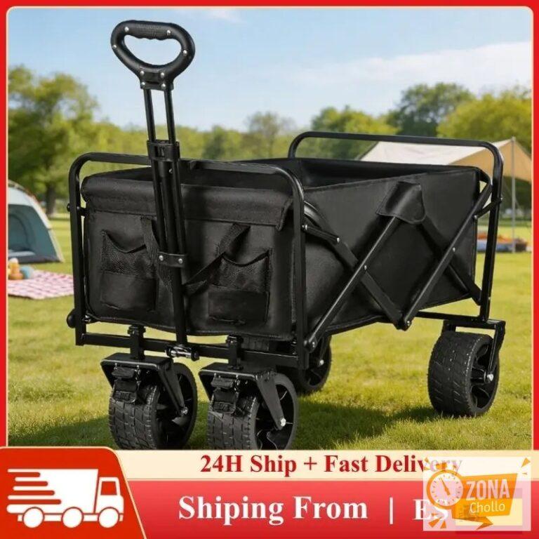 Vagoneta Plegable de Gran Capacidad, Resistente, para Camping… — 34.96 EUR €