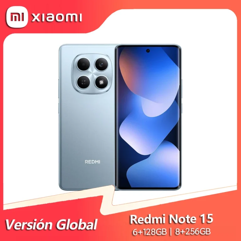 Xiaomi Redmi Note 15 128GB/256GB, MTk Helio G100 Ultra, Pantalla… — 134.77 EUR €