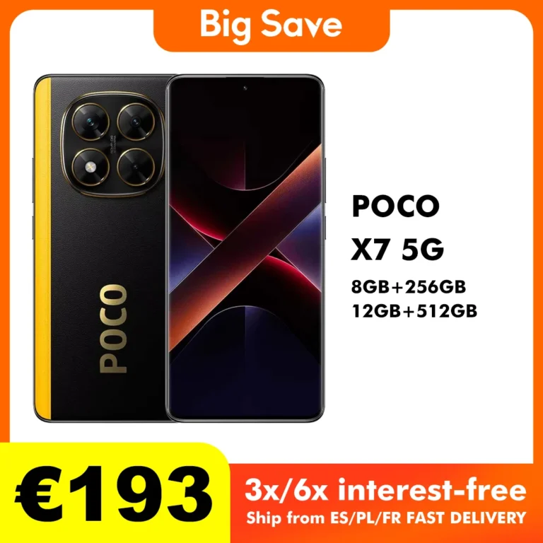 POCO X7 5G 8GB/256GB 12GB/512GB NFC Versión Global Teléfono Celular… — 228.87 EUR €