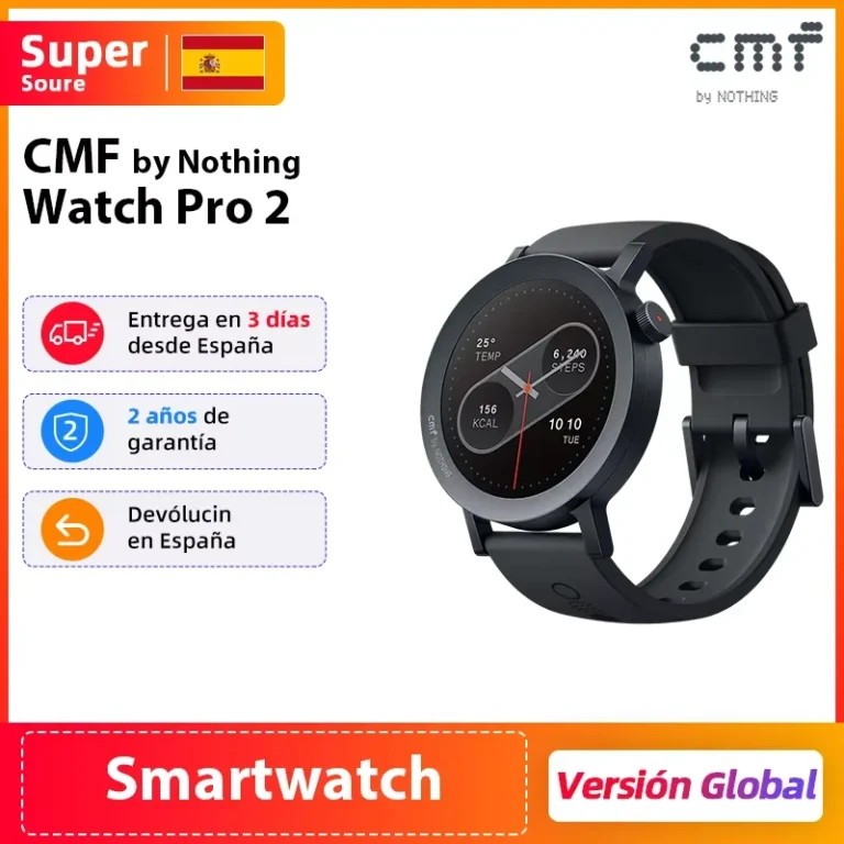 Versión Global CMF by Nothing Watch Pro 2 Pantalla AMOLED de 1,32″… — 31.62 EUR €