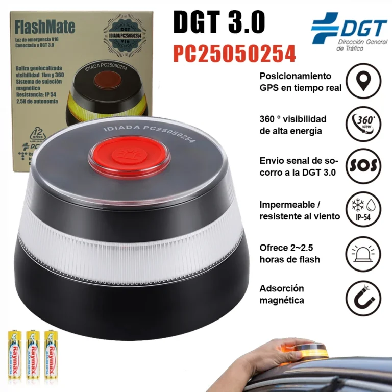 Luz de Emergencia V16 a precio especial en zonachollo