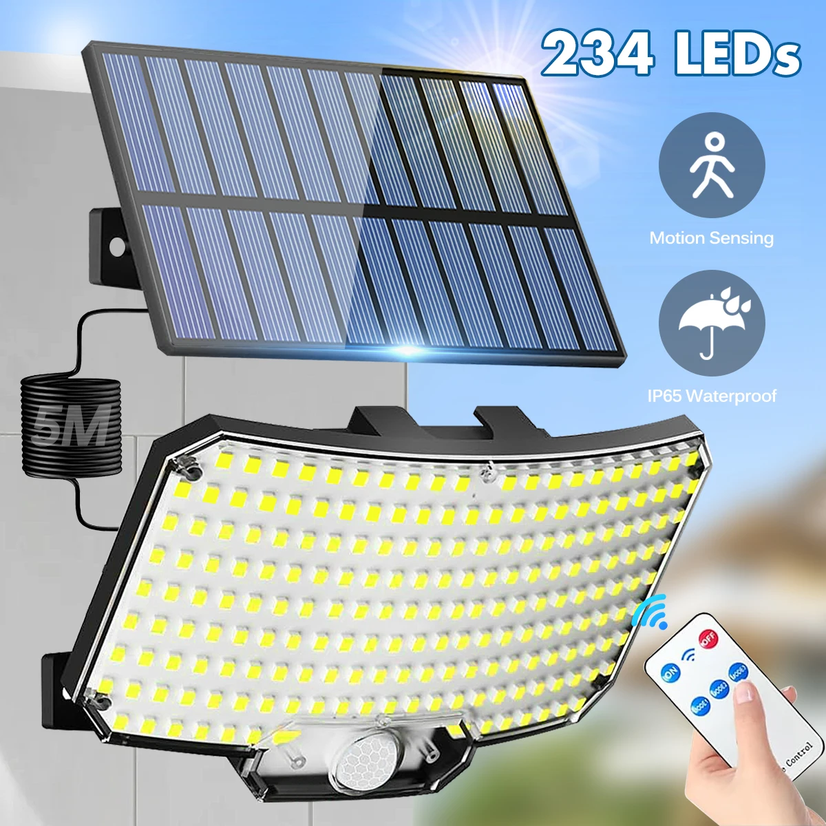 Luz solar de 234 LED a -54% en zonachollo