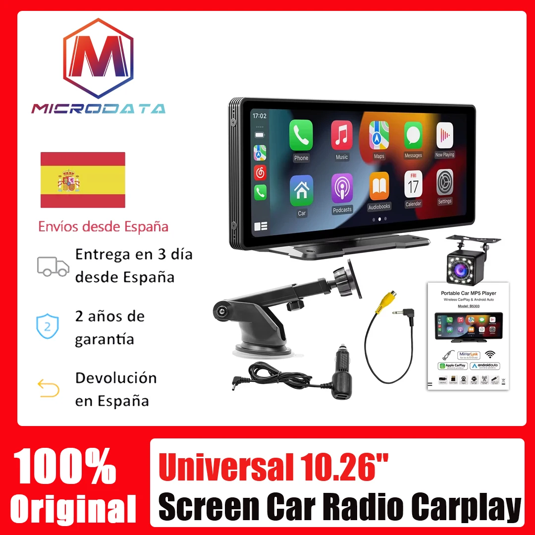 Pantalla Carplay 10,26 de Apple a -62% en zonachollo