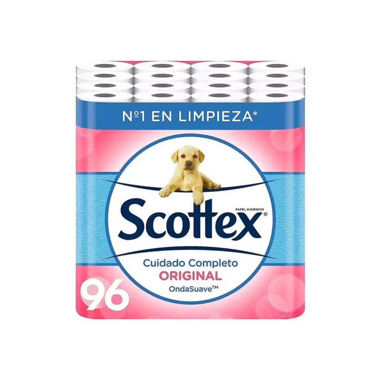Scottex Orginal Papel Higiénico 96 rollos,12rollos*8paquete,rollos… — 22.81 EUR €