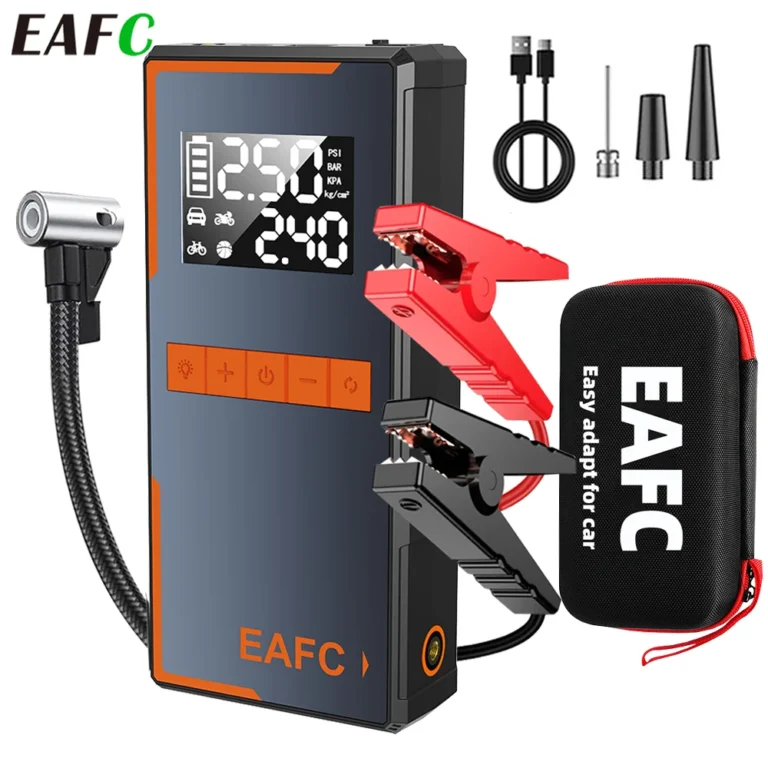 EAFC-arrancador de emergencia 4 en 1 para coche, corriente máxima… — 27.44 EUR €