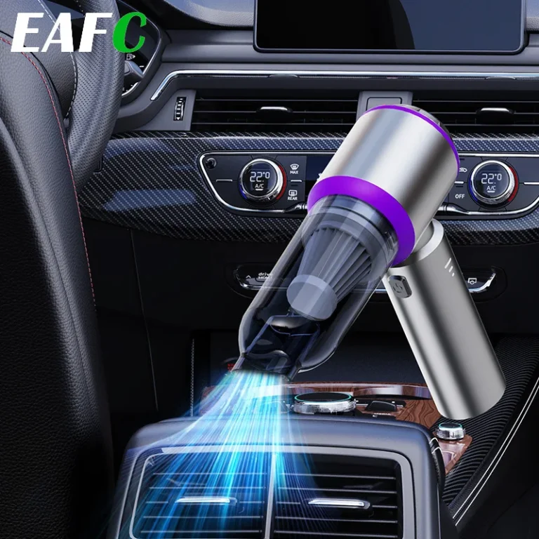 Aspiradora de coche mejorada, potente succión húmeda/seca de… — 15.36 EUR €
