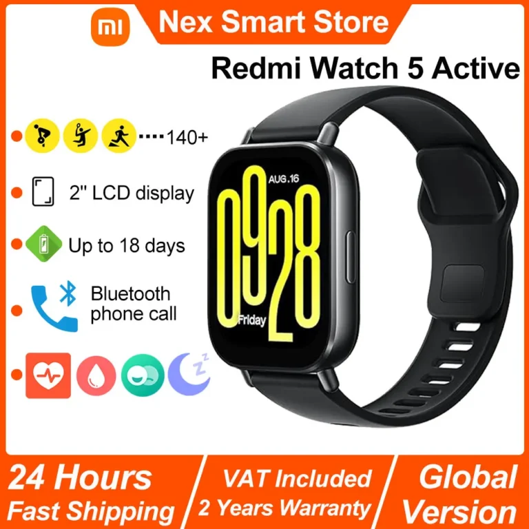 NUEVO Reloj Inteligente Xiaomi Redmi Watch 5 Active, Pantalla LCD de… — 34.73 EUR €
